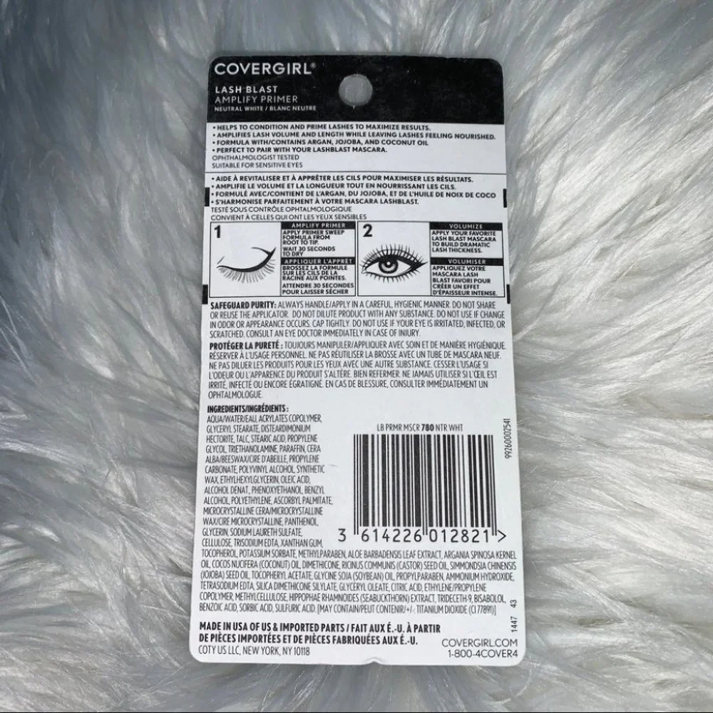 Covergirl Lash Blast Amplify Primer neutral white new‎